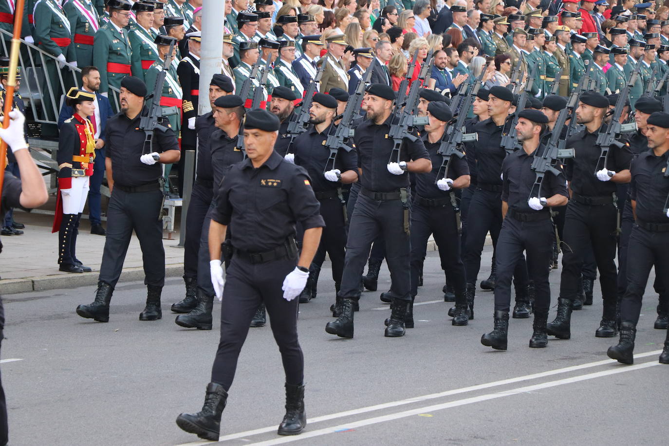 Acto central de la semana institucional de la Guardia Civil en León. 