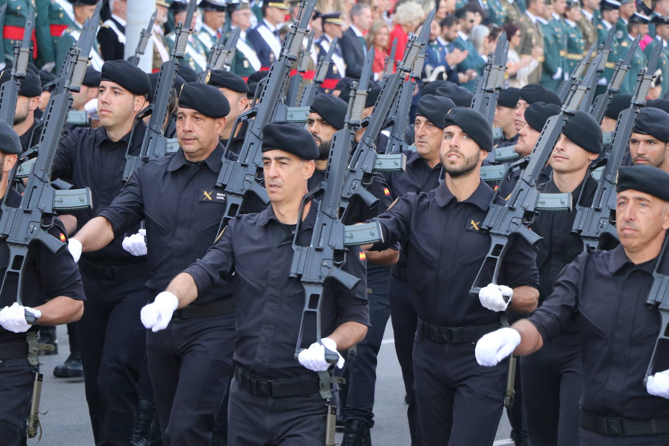 Acto central de la semana institucional de la Guardia Civil en León. 