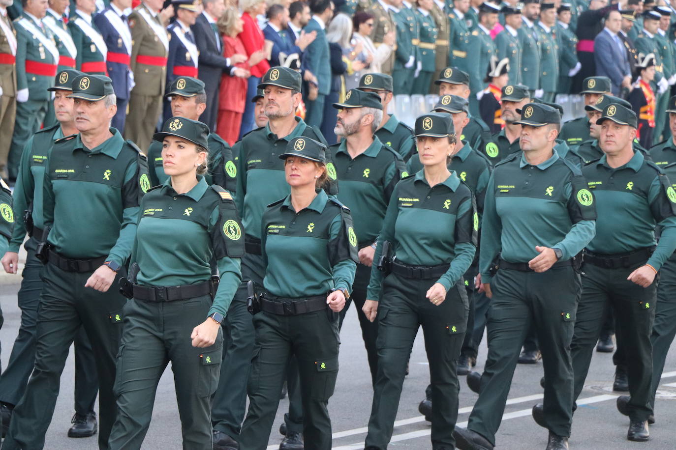 Acto central de la semana institucional de la Guardia Civil en León. 