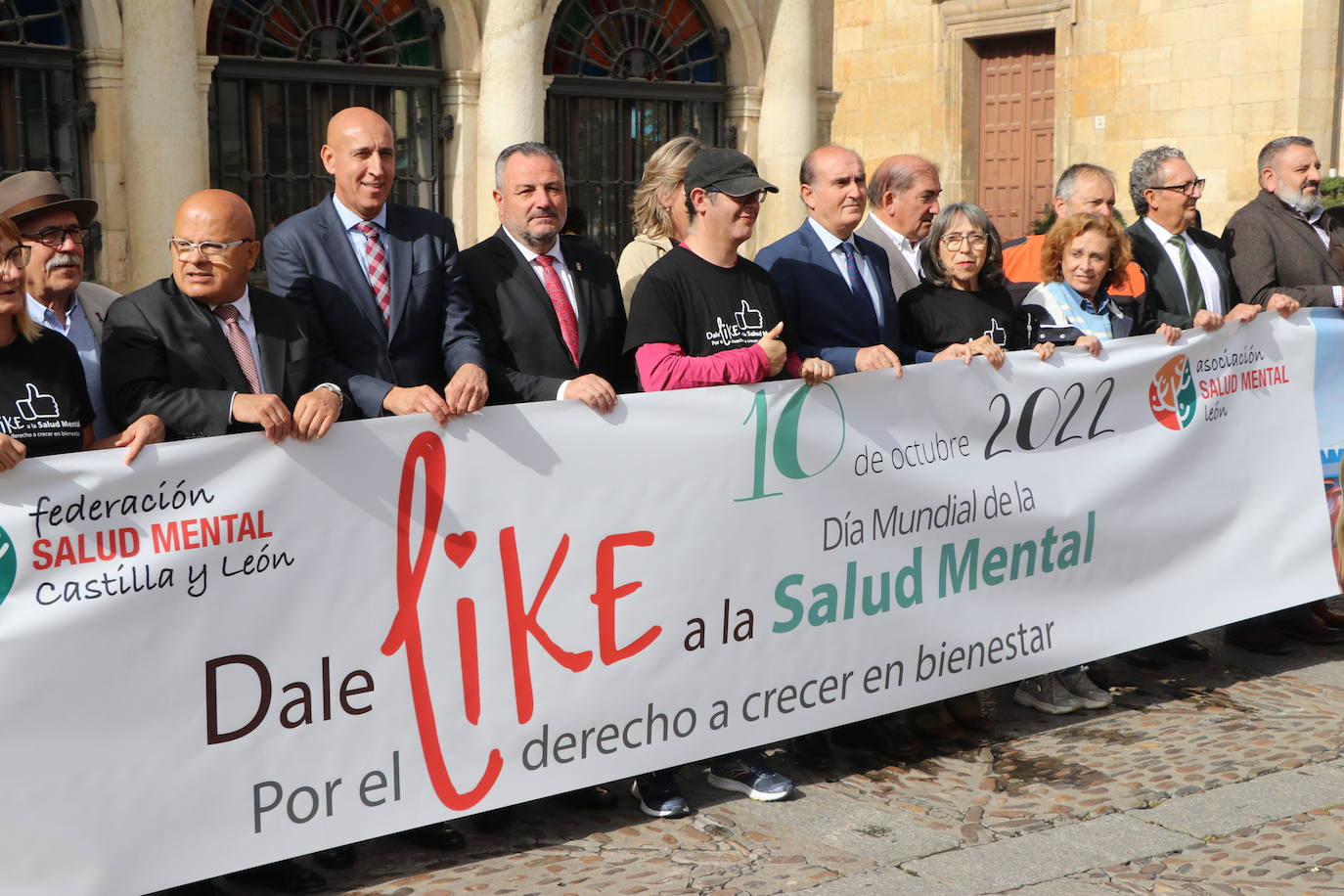 Acto institucional del Día Mundial de la Salud Mental en León. 