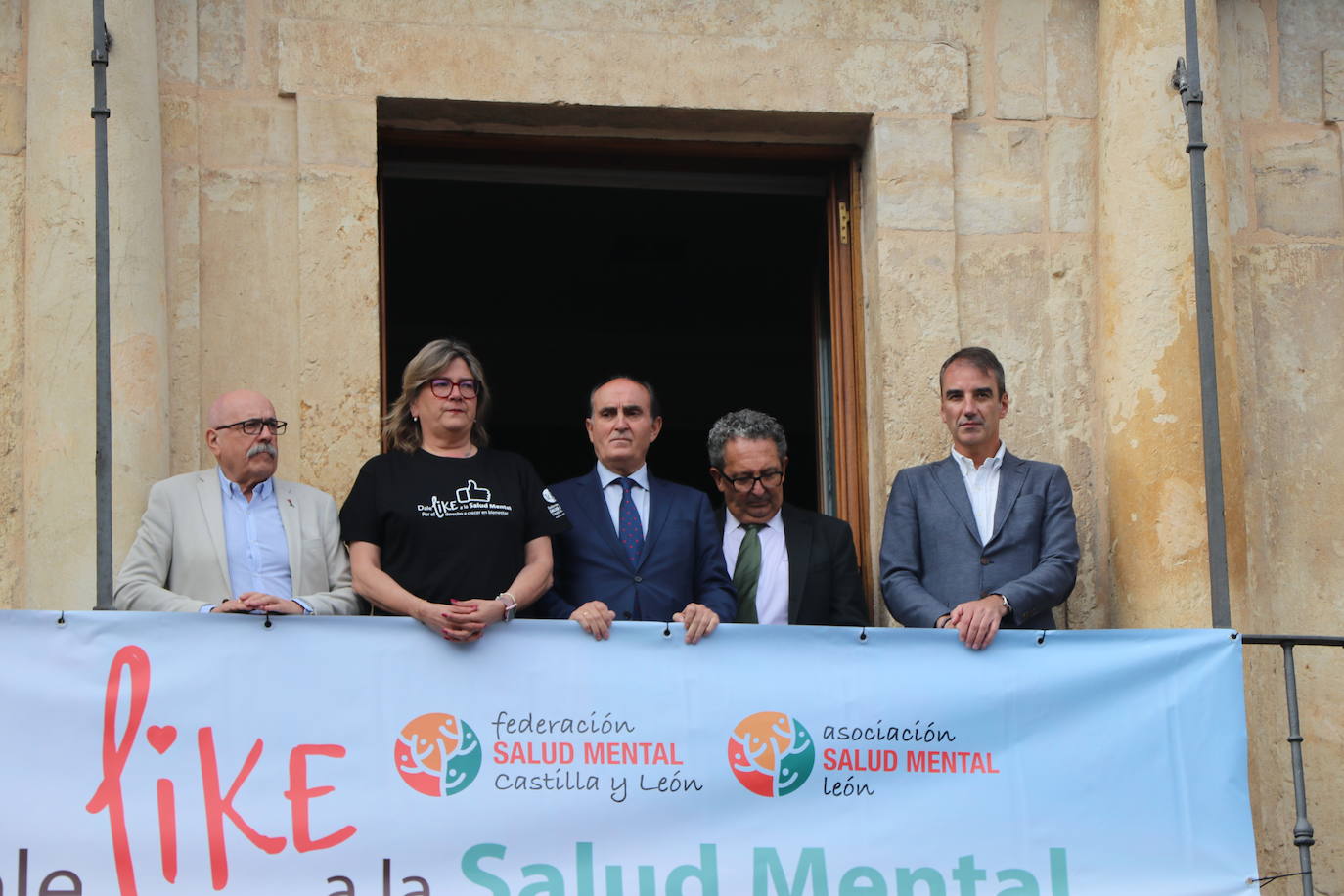 Acto institucional del Día Mundial de la Salud Mental en León. 