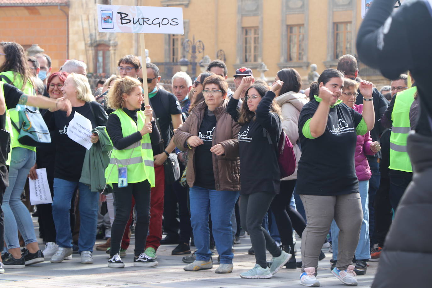 Acto institucional del Día Mundial de la Salud Mental en León. 
