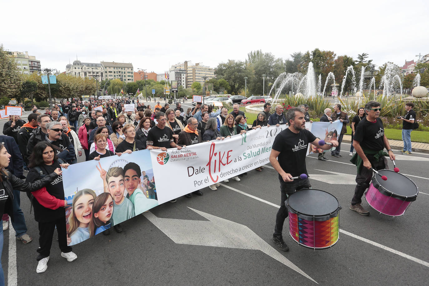 Acto institucional del Día Mundial de la Salud Mental en León. 