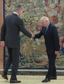 Imagen secundaria 2 - Borrell junto al ministro de Asuntos Exteriores, José Manuel Albares; 