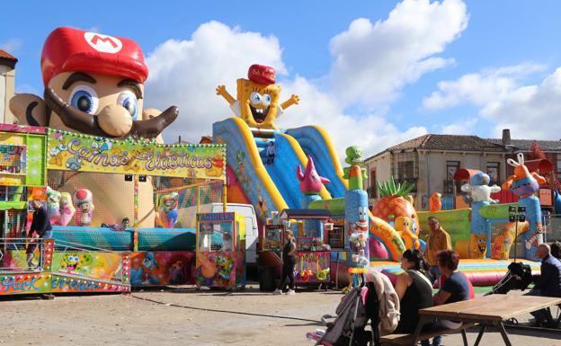 Colchonetas para los más pequeños en las fiestas de Boñar