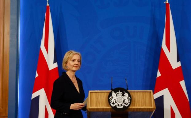 La primera ministra británica, Liz Truss. /efe