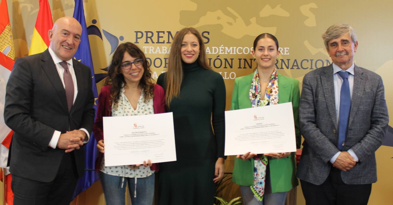 Acto de entrega de los premios a los trabajos sobre cooperación internacional al desarrollo.