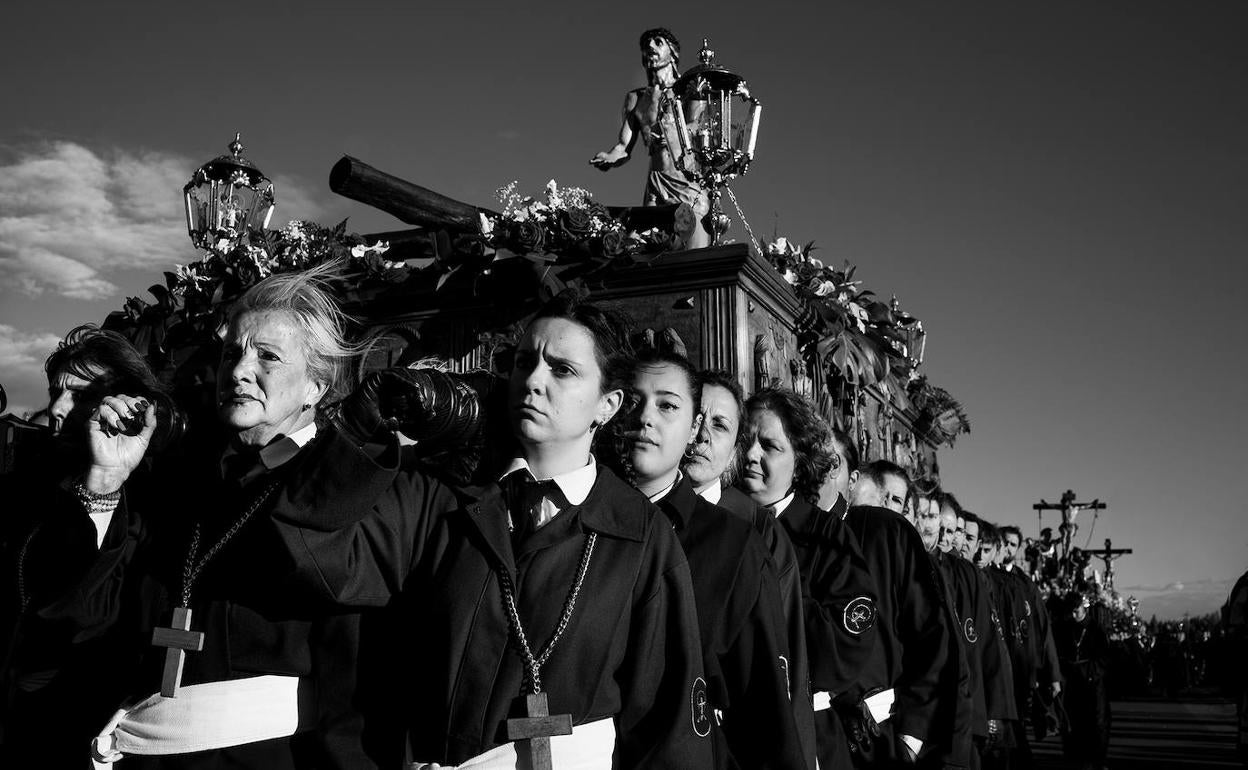 Imagen ganadora del certamen fotográfico con motivo de la Passio Legionensis.