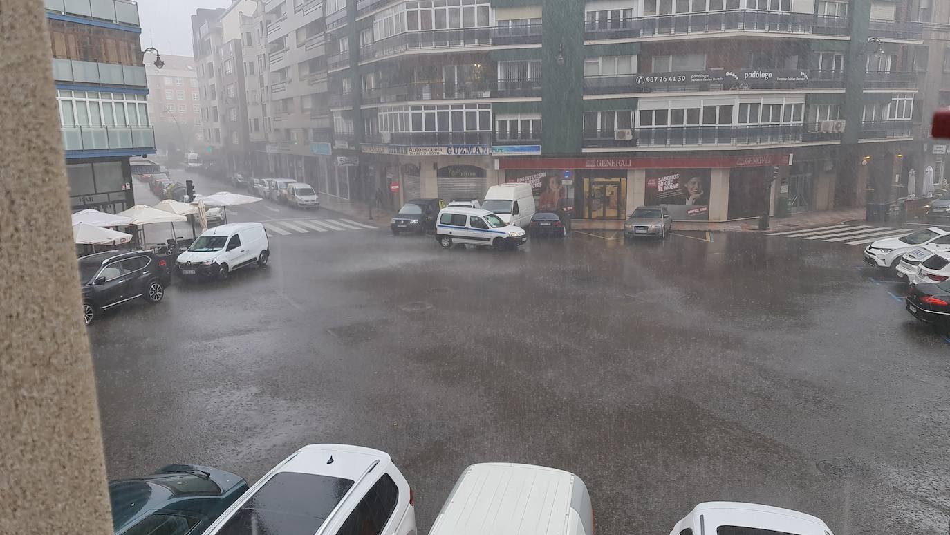 Armand llena de agua la provincia. La primera borrasca de gran impacto de la temporada llena de lluvias la zona norte del país. El agua será la tónica de las próximas jornadas en la provincia leonesa.