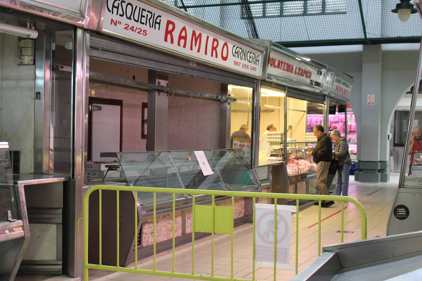 Fotos: Obras en el Mercado del Conde Luna