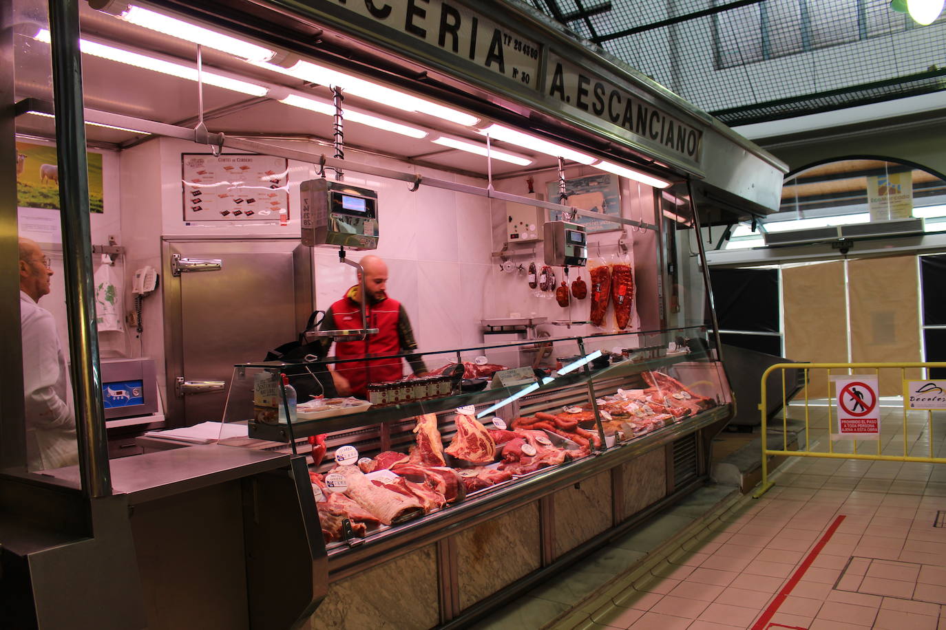 Fotos: Obras en el Mercado del Conde Luna