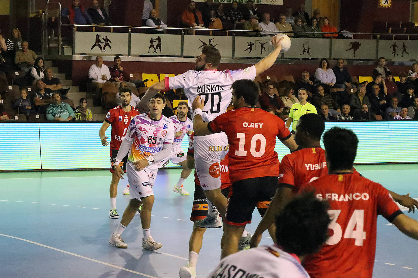 El conjunto marista vence a Granollers en el partido correspondiente a la séptima jornada de la Liga Sacyr Asobal