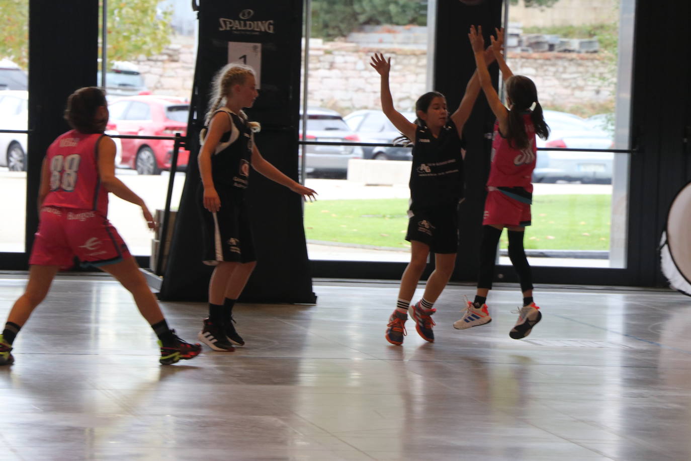 El Palacio de Exposiciones de León acoge este sábado y domingo el Júnior NBA, donde más de 800 niños y niñas disfrutarán del baloncesto