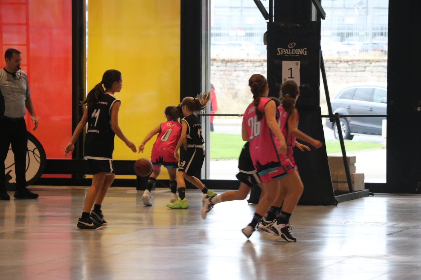 El Palacio de Exposiciones de León acoge este sábado y domingo el Júnior NBA, donde más de 800 niños y niñas disfrutarán del baloncesto