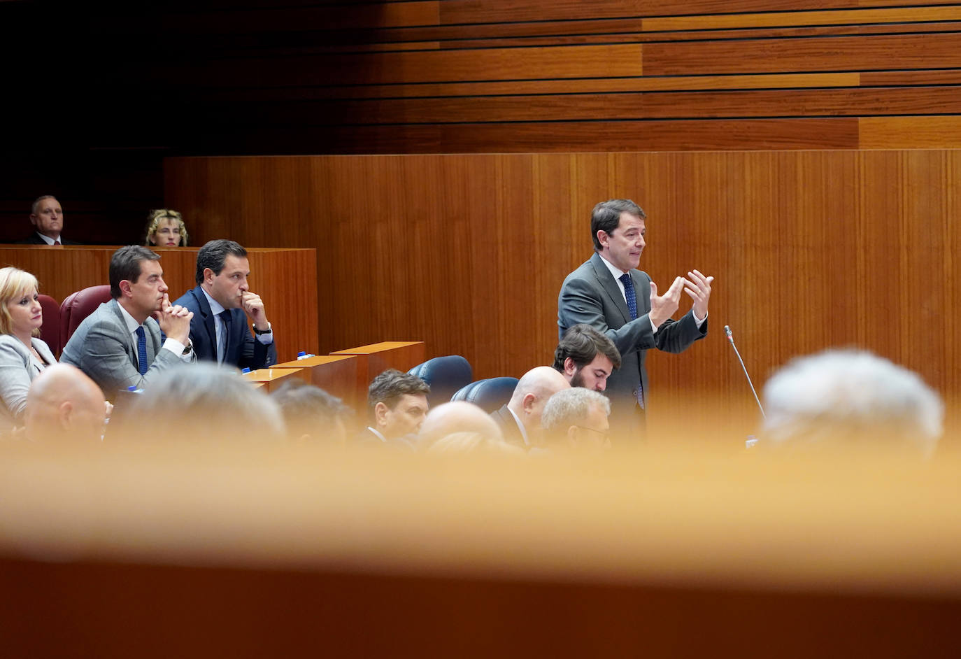 Fotos: Pleno en las Cortes de Castilla y León