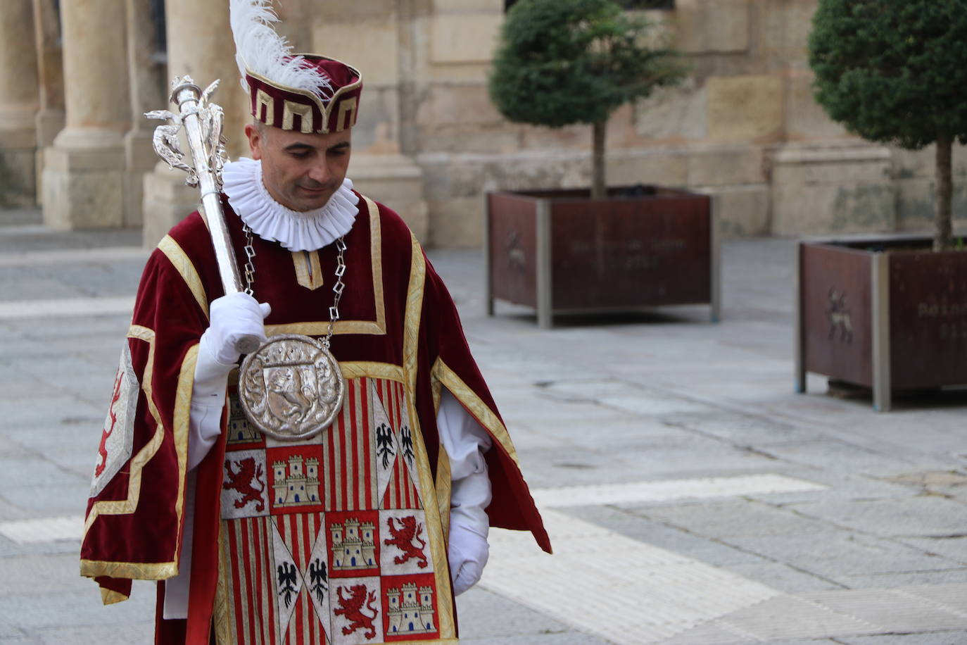 Fotos: Los maceros reales de León, historia viva del Reino