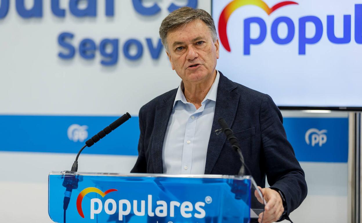 El secretario autonómico del Partido Popular de Castilla y León, Francisco Vázquez.