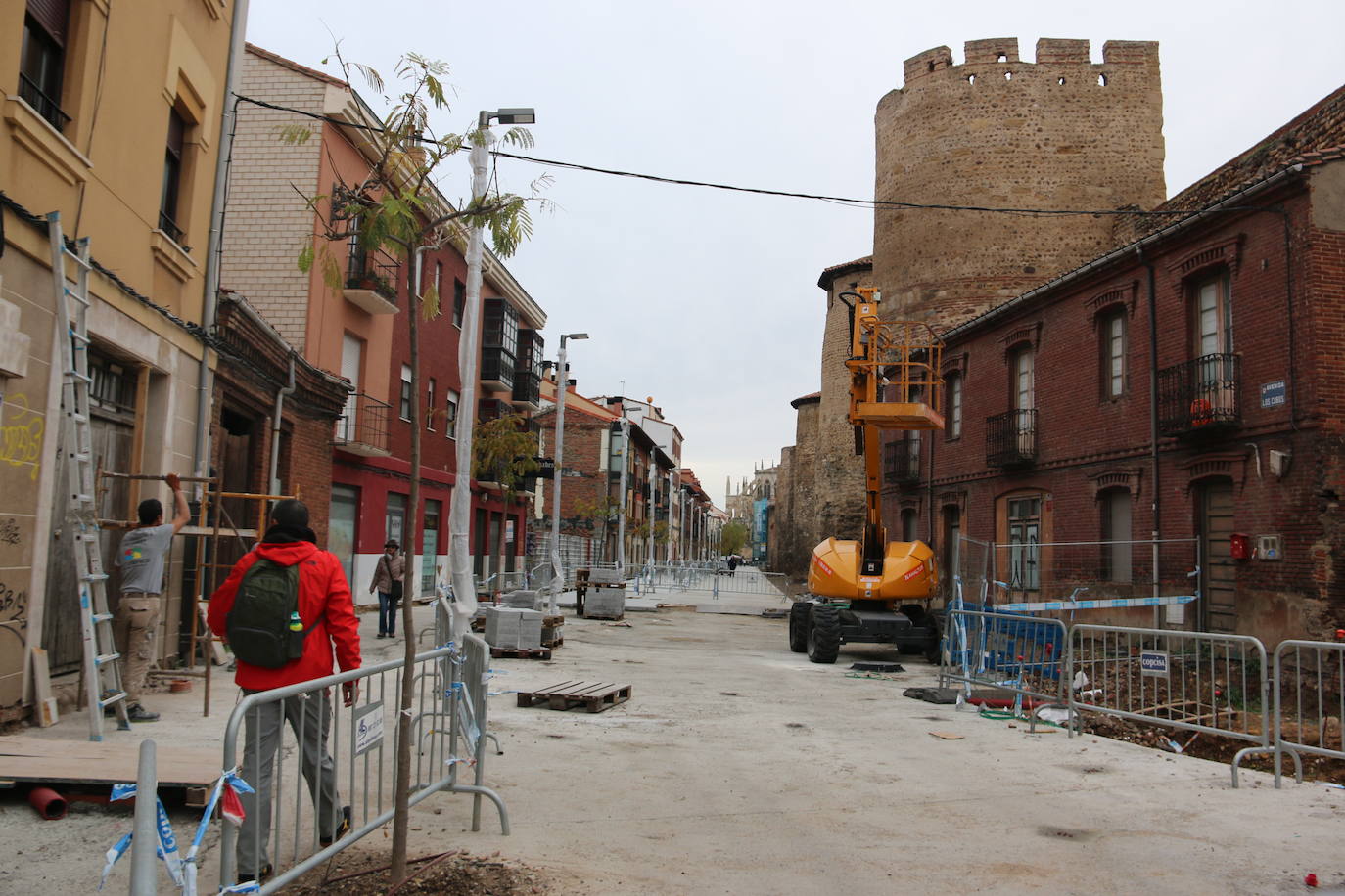 Fotos: Avanza la peatonalización de Carreras y Los Cubos