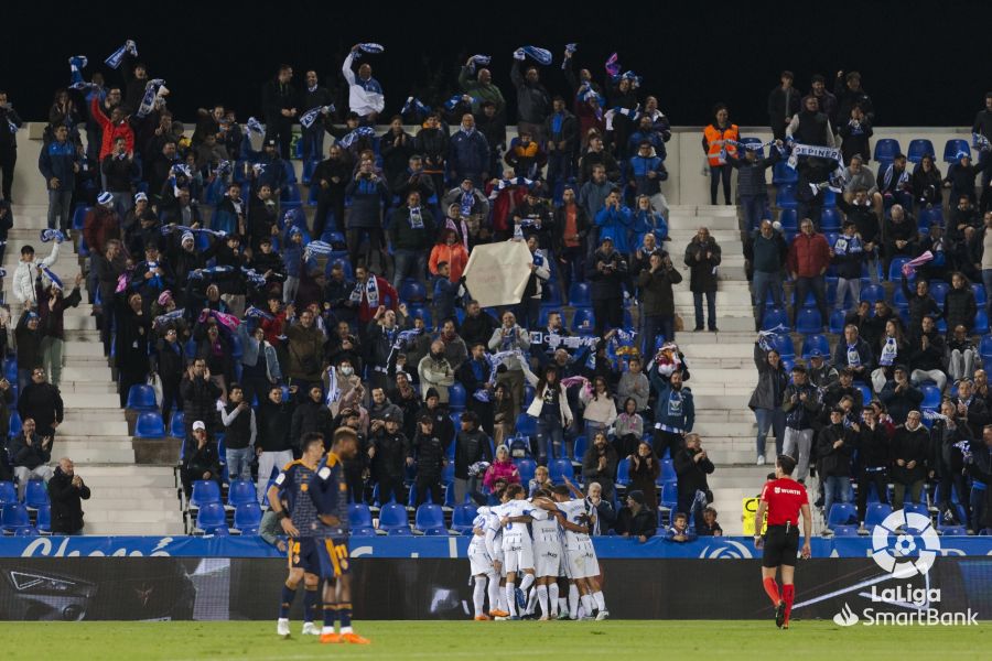 El conjunto berciano cae en el partido disputado ante el Leganés en territorio madrileño