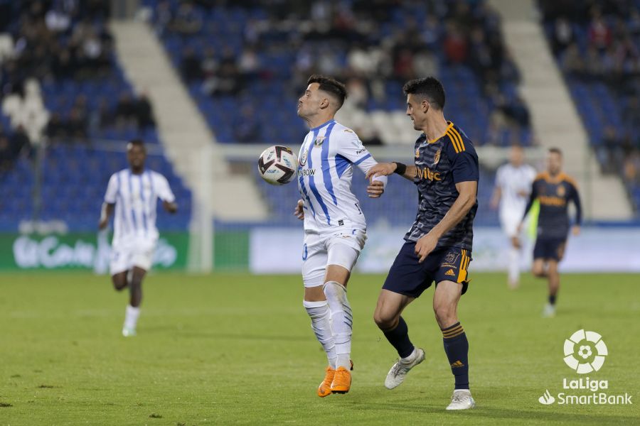 El conjunto berciano cae en el partido disputado ante el Leganés en territorio madrileño