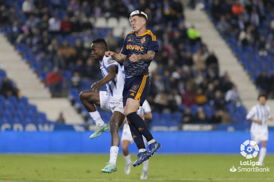 El conjunto berciano cae en el partido disputado ante el Leganés en territorio madrileño