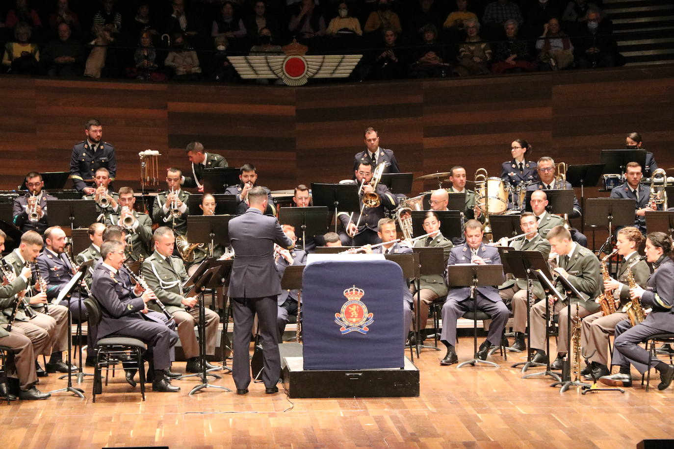 Un instante del concierto celebrado este martes.