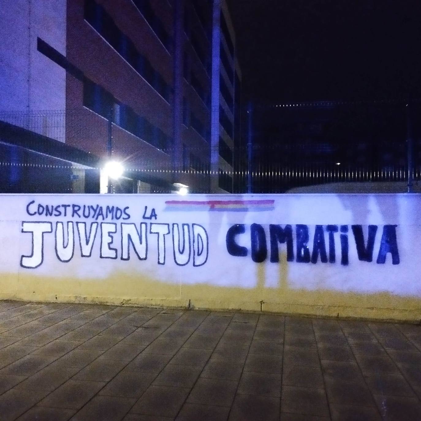 Detenida una persona por realizar pintadas en la calle y sin consentimiento. 