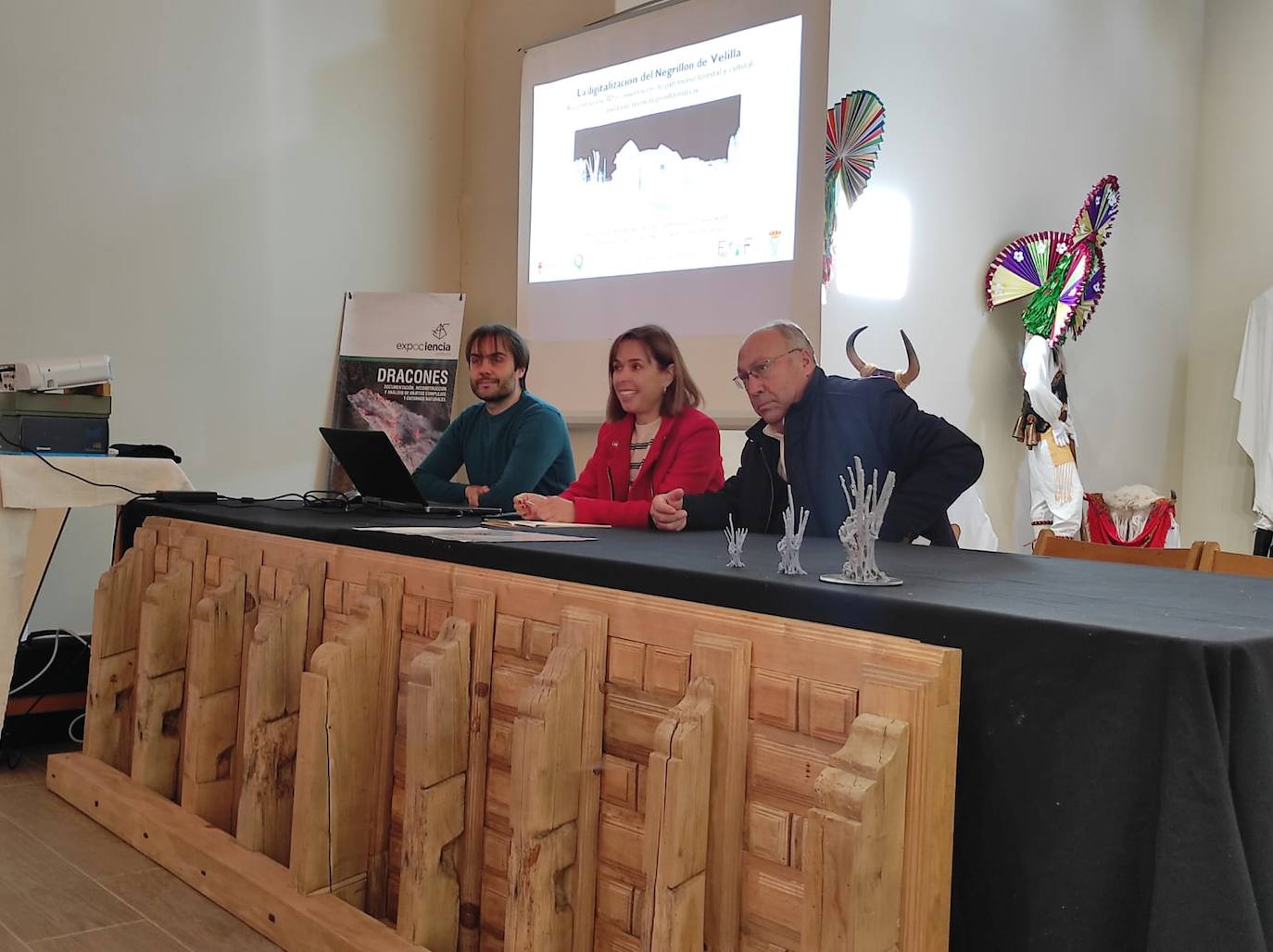 Presentación de la digitalización del Negrillón de Velilla de la Reina.