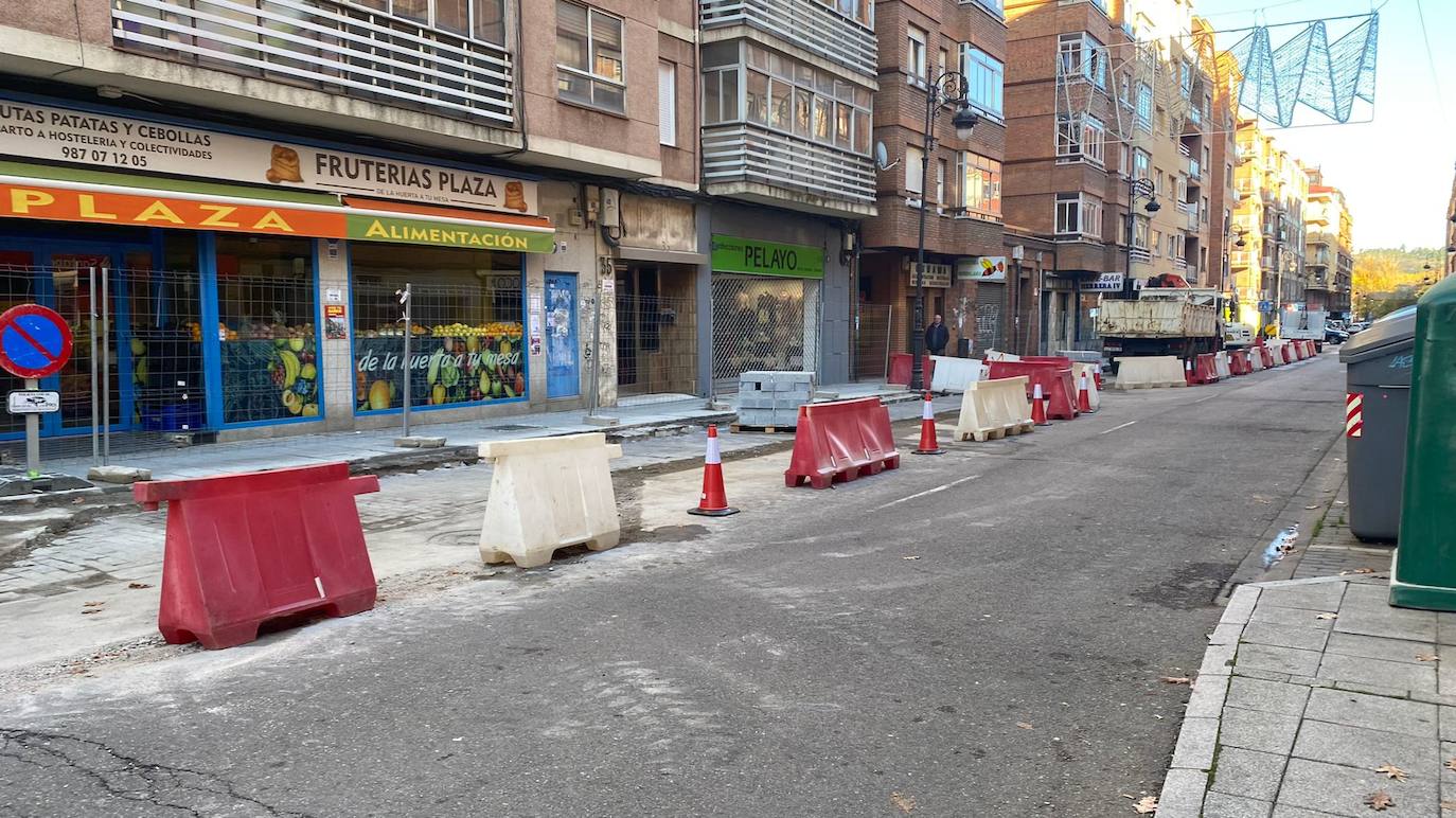 Inicio de las obras en la avenida José María Fernández