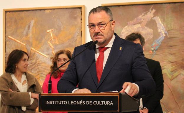 Eduardo Morán, durante la presentación del proyecto de Lancia, este miércoles. 