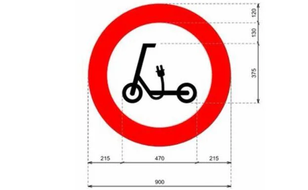 Nueva señal de tráfico de la DGT 2023 P-118