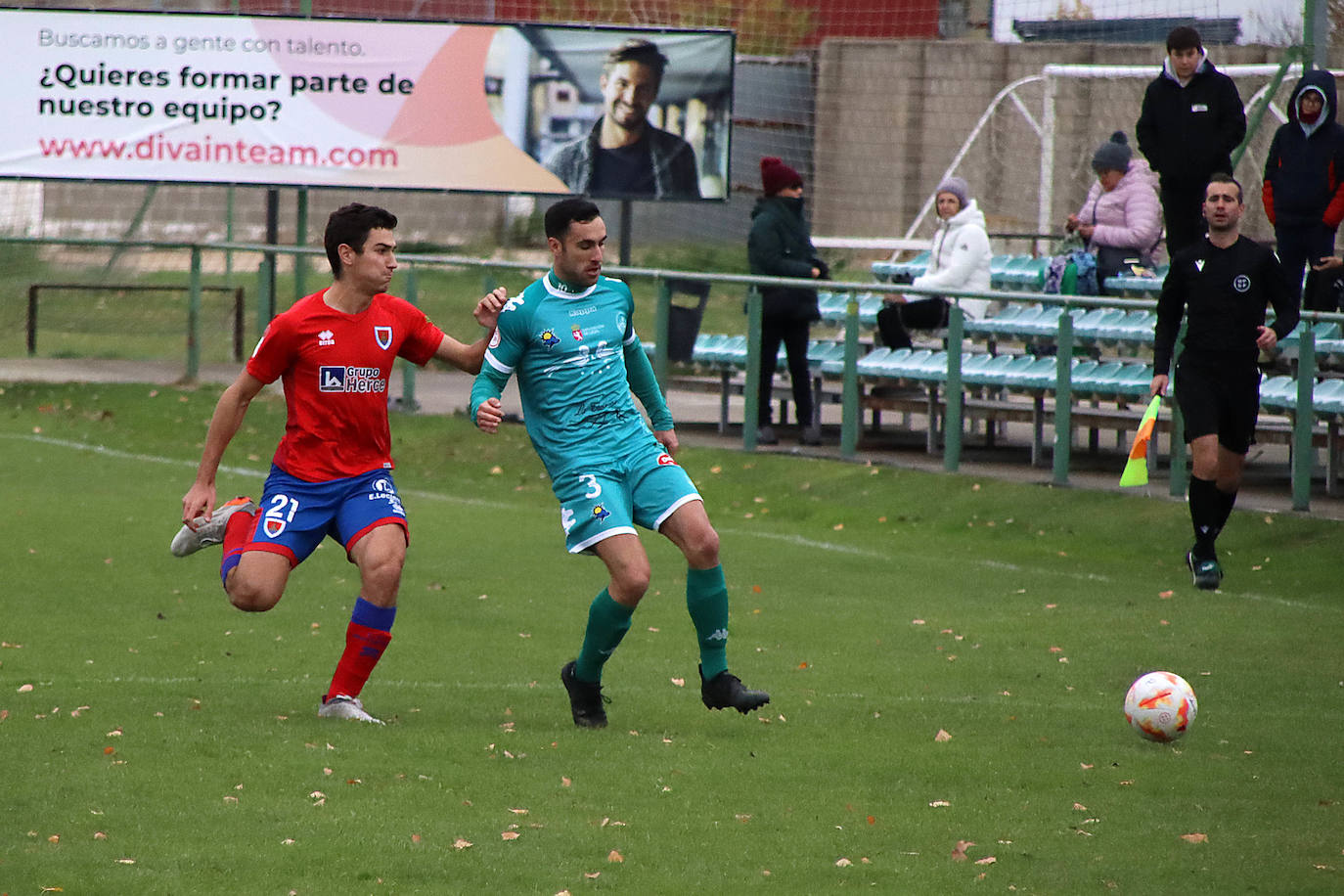 El conjunto maragato sumó la novena victoria seguida ante el Numancia B