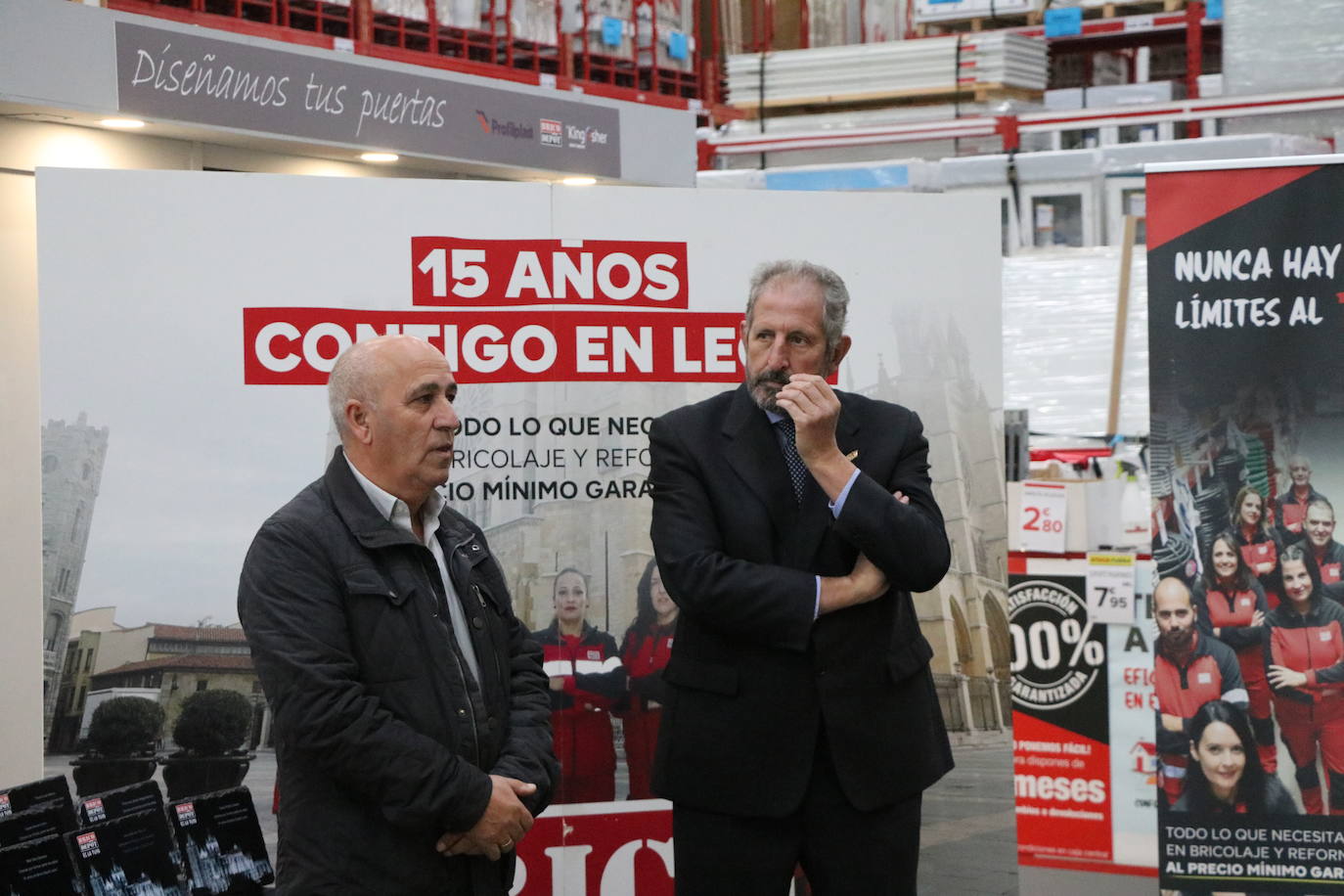 Brico Dêpot celebra sus 15 años en León.