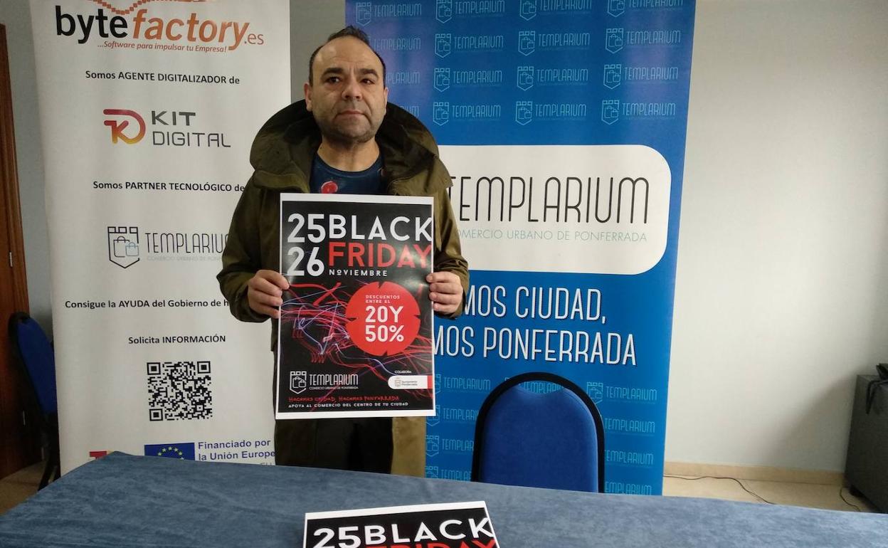 El presidente de Templarium, Felipe Álvarez, presentó la campaña del Black Friday.