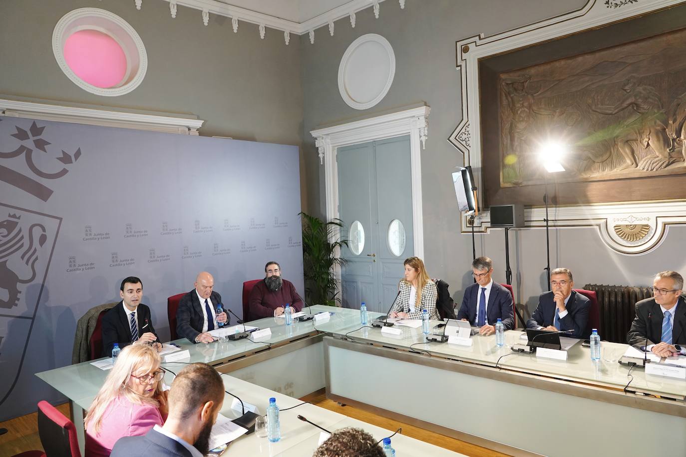 El consejero de la Presidencia, Jesús Julio Carnero, preside el Consejo de Castilla y León de Cooperación para el Desarrollo.