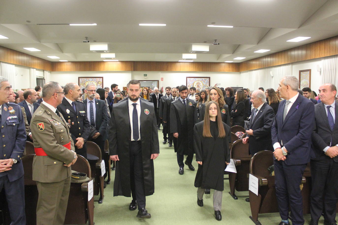 Festividad de la Inmaculada Concepción por parte del Colegio de la Abogacía de León.