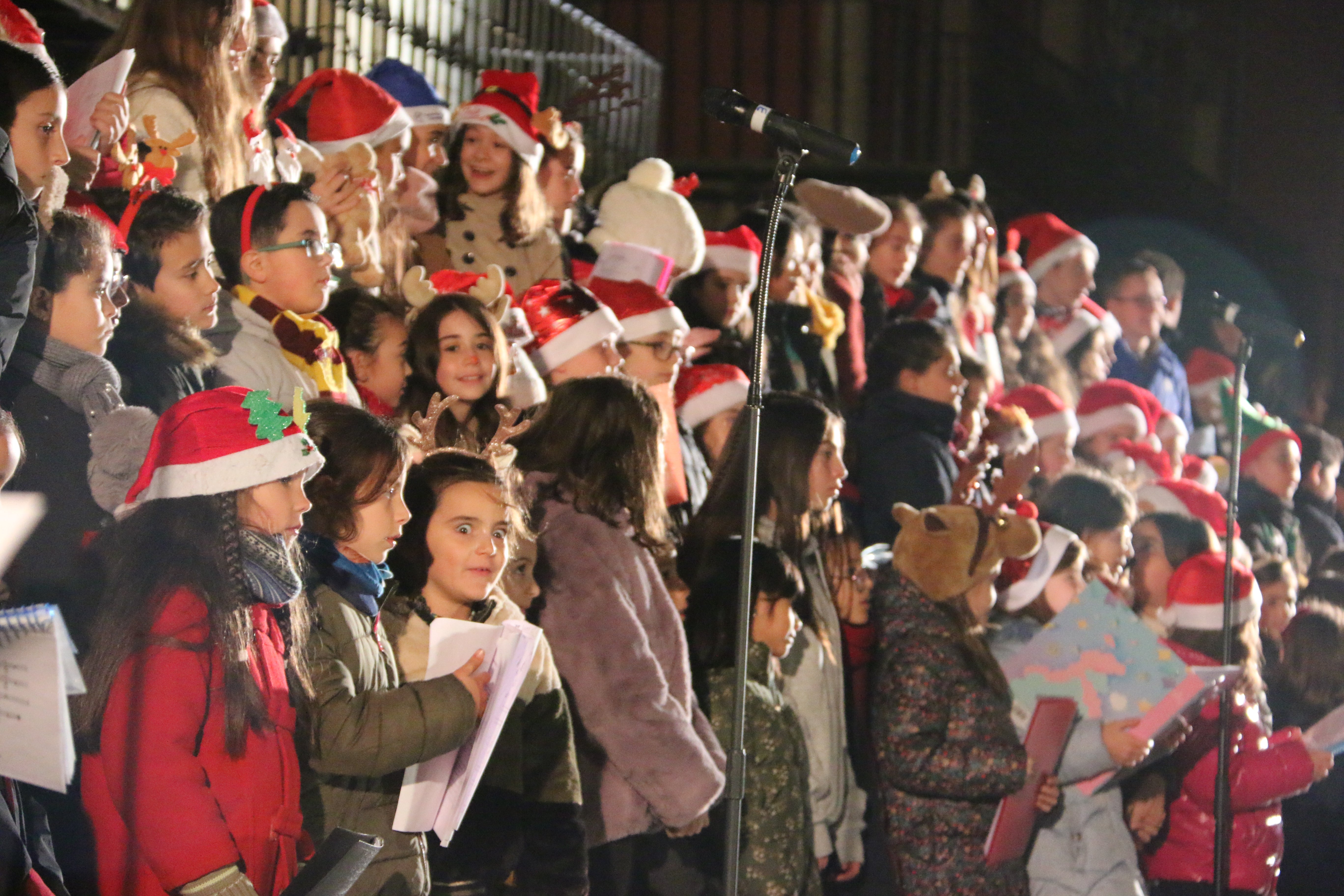 Fotos: Encendido navideño en León