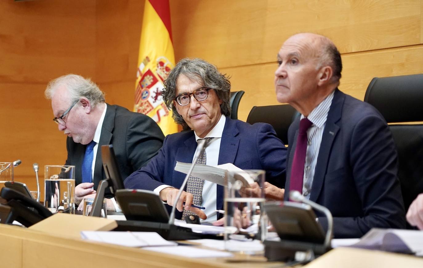 Comparecencia del fiscal superior de Castilla y León, Santiago Mena, en las Cortes para informar sobre la Memoria de la Fiscalía de Castilla y León, correspondiente al año 2022.