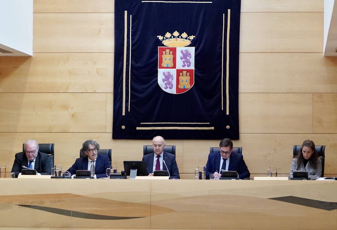Comparecencia del fiscal superior de Castilla y León, Santiago Mena, en las Cortes para informar sobre la Memoria de la Fiscalía de Castilla y León, correspondiente al año 2022.