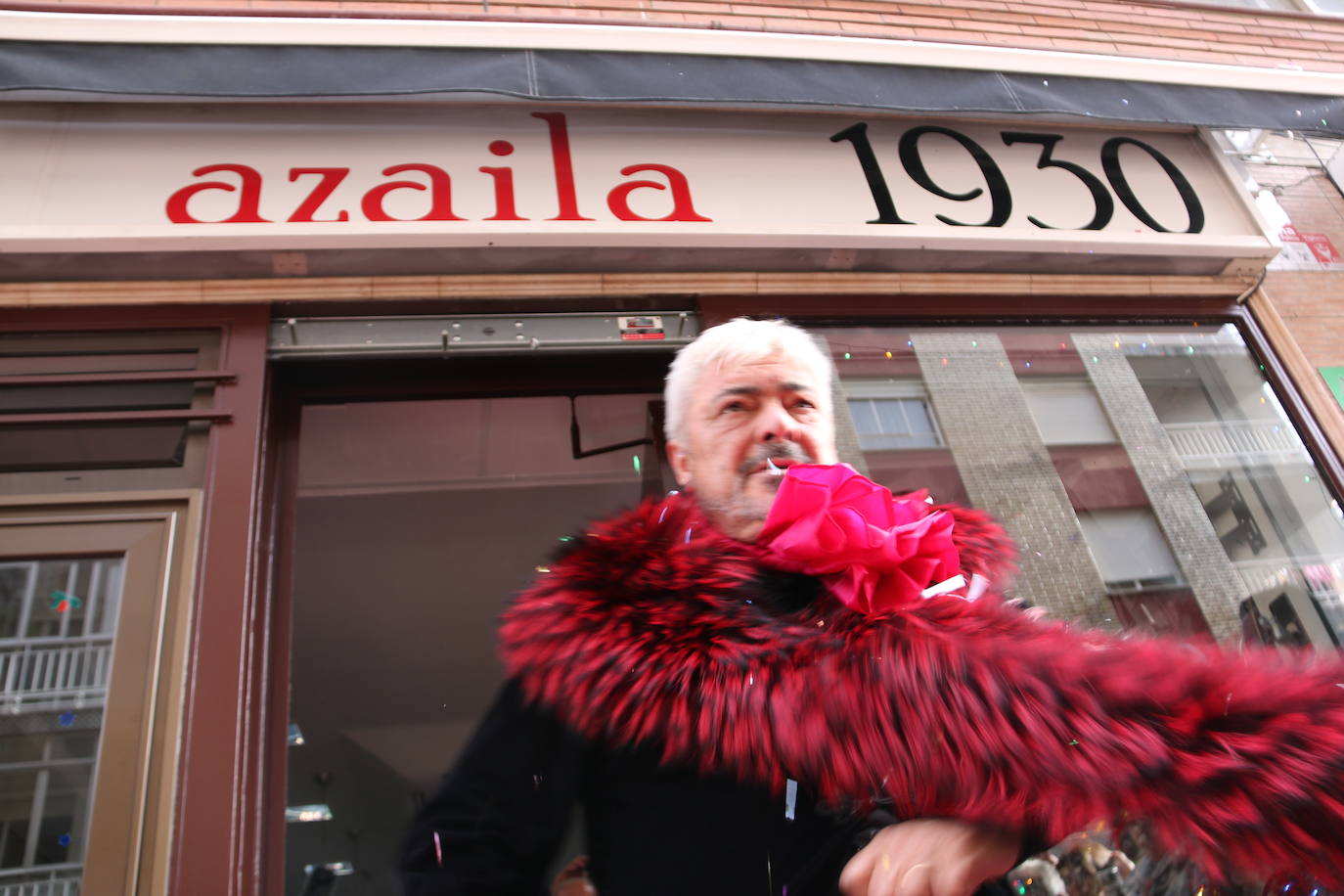 Antonio Canales, José Antonio Diez y Juan López llevan la Navidad hasta la Palomera.