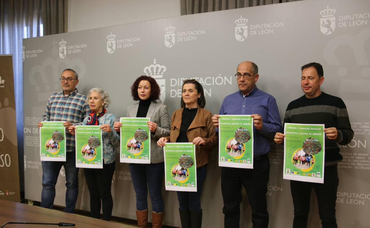 Presentación de la I Marcha y Carrera Popular Contra el Cáncer de Benavides.