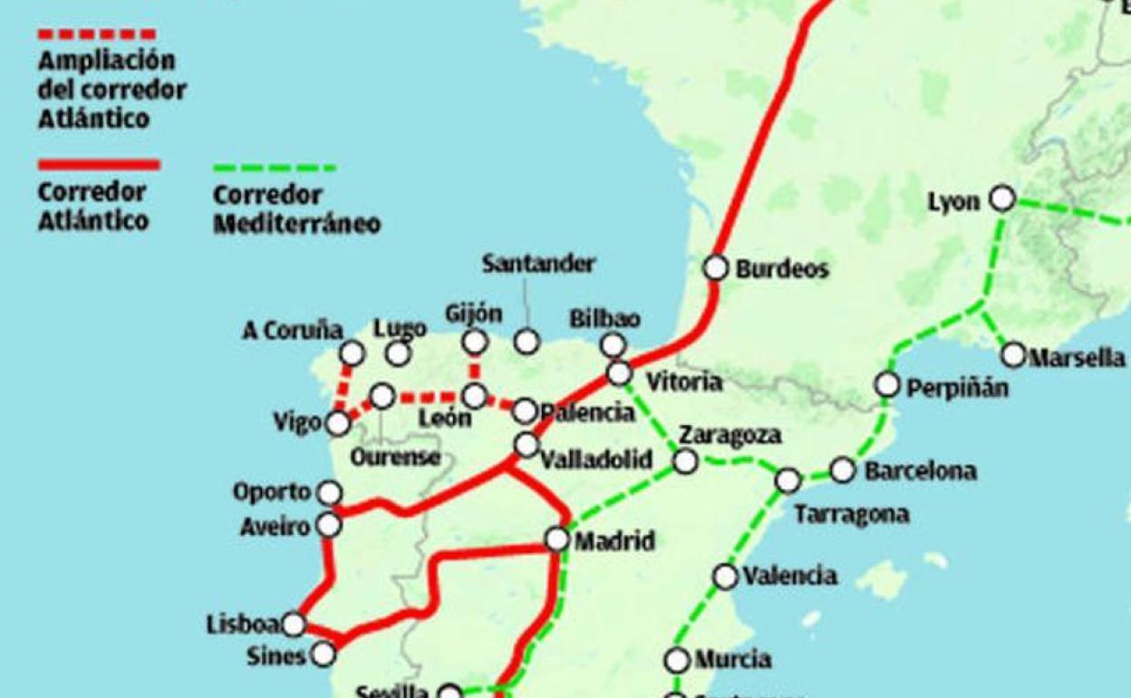 Castilla y León, Galicia y Asturias pondrán en común sus respectivas estrategias de infraestructuras logísticas, elaboradas por cada Comunidad de forma coordinada.