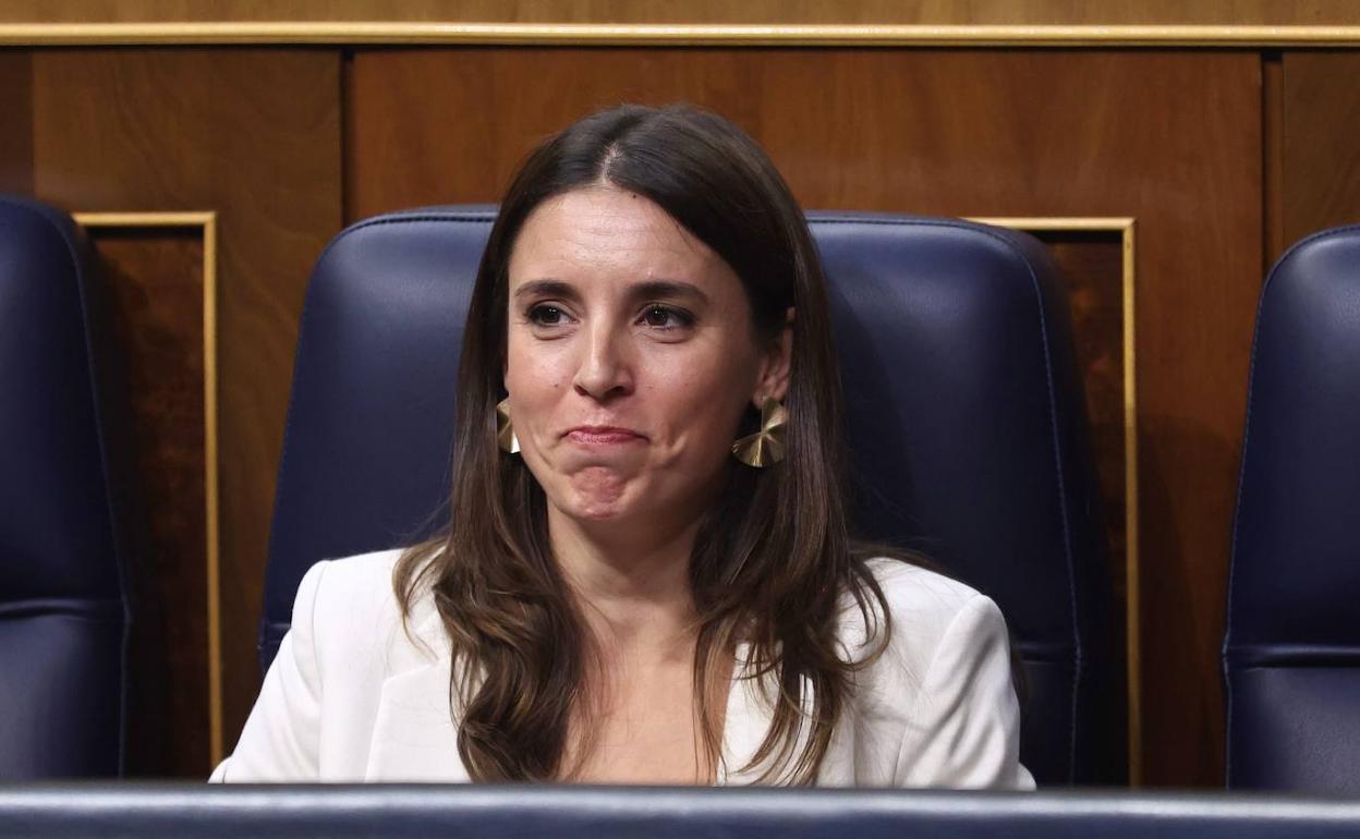 Irene Montero, ministra de Igualdad.