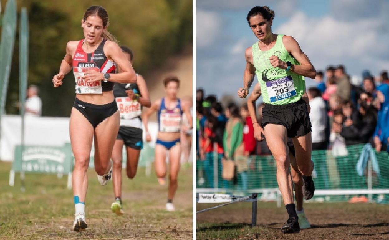 Marta García y Roberto Aláiz, convocados para el Europeo de cross.