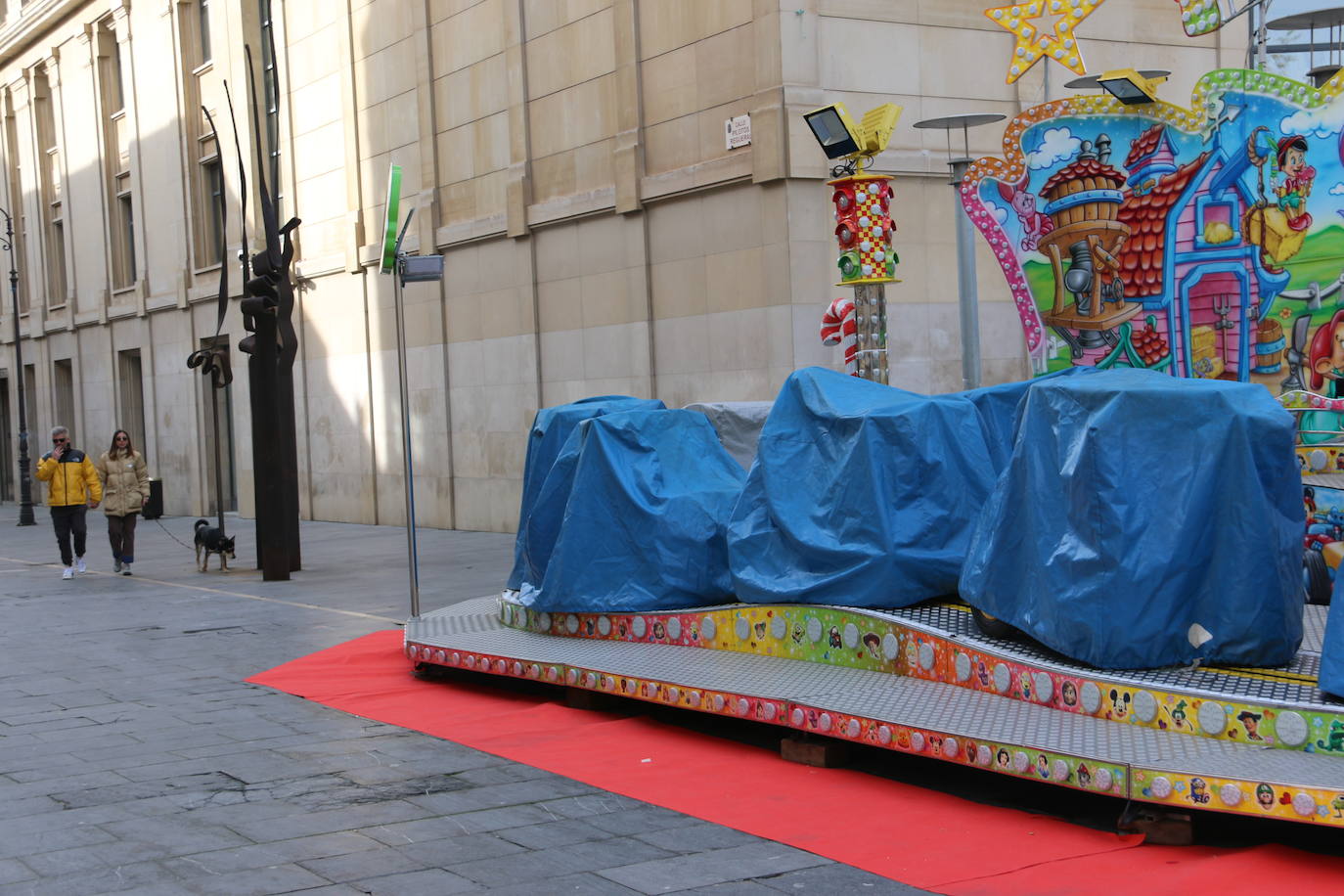 Fotos: Las atracciones de Navidad se suman a las fiestas en León