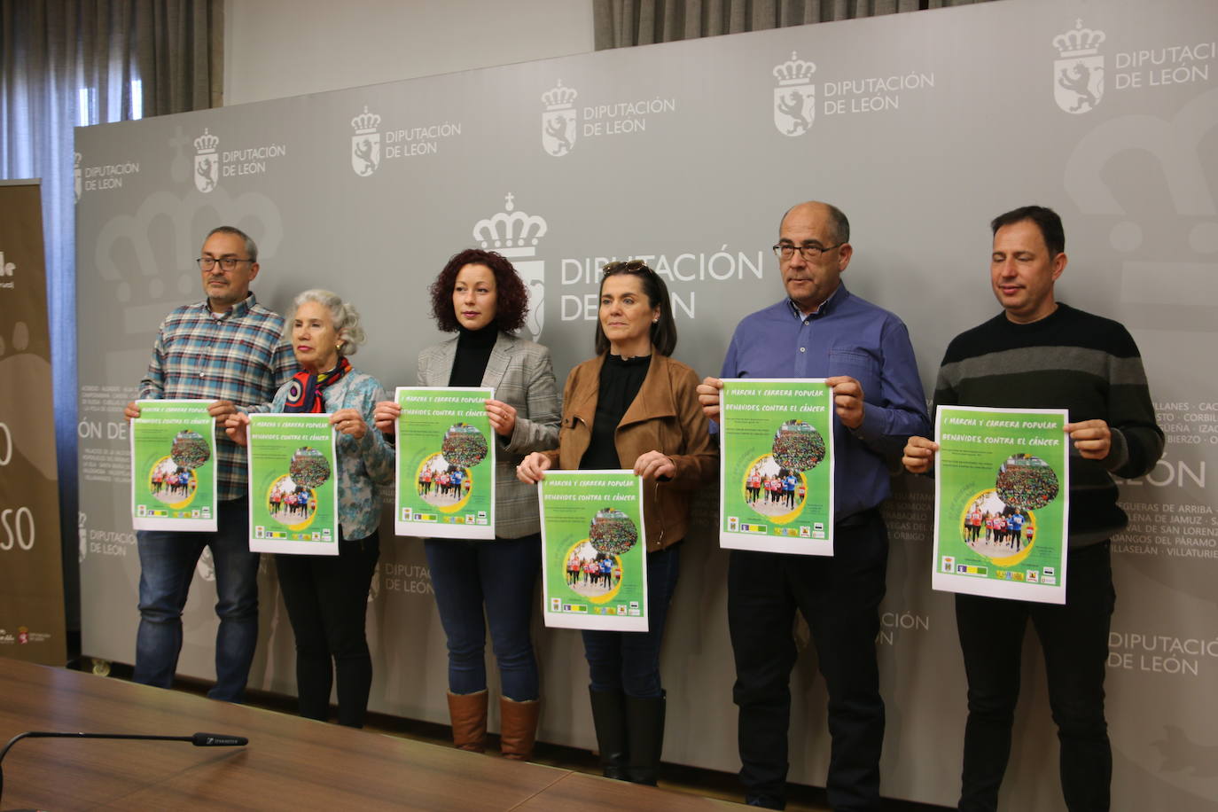 Presentación de la I marcha y Carrera Benavides Contra el Cáncer. 