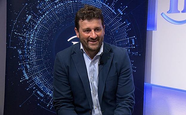 Manuel García, alcalde de Villaquilambre, en la entrevista en Leonoticias 