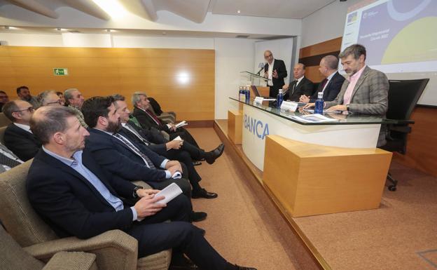 La Encuesta Empresarial 2022 del Círculo de Empresarios ha sido presentada en Abanca este miércoles .