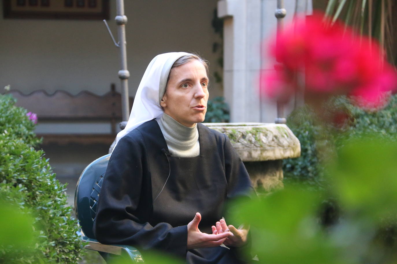 La joven alcarreña se integra en el convento y da un paso adelante en su formación religiosa al acceder al noviciado.