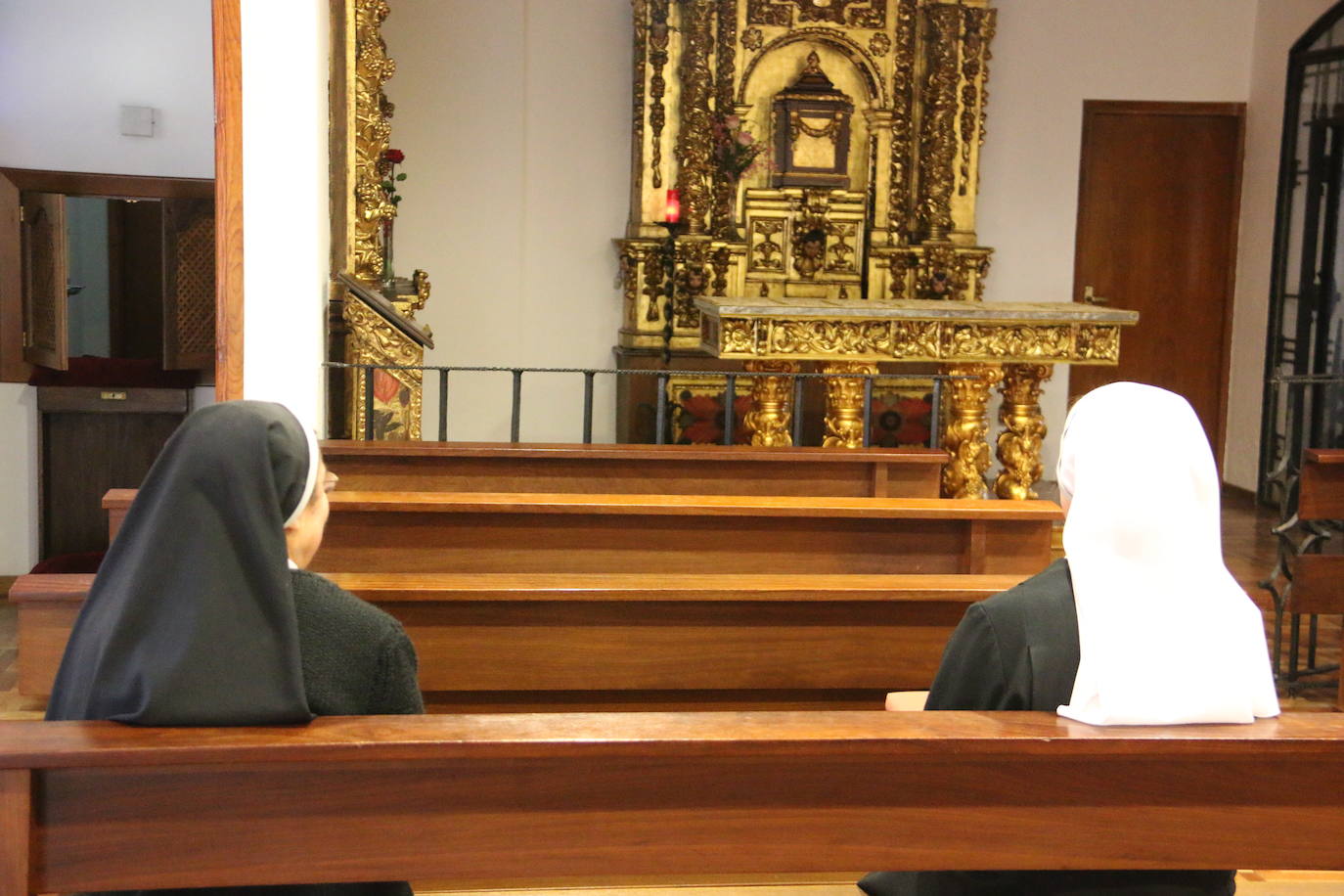 La joven alcarreña se integra en el convento y da un paso adelante en su formación religiosa al acceder al noviciado.